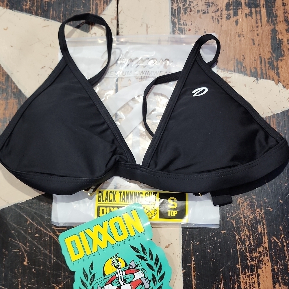 Dixxon Premium Swimwear "Black" Tanning Suit, Top New